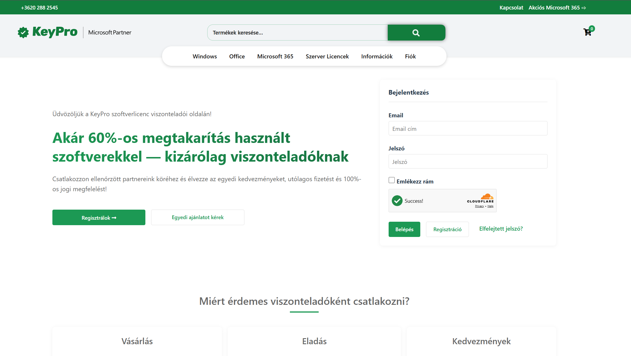 KeyPro.hu Microsoft license webshop