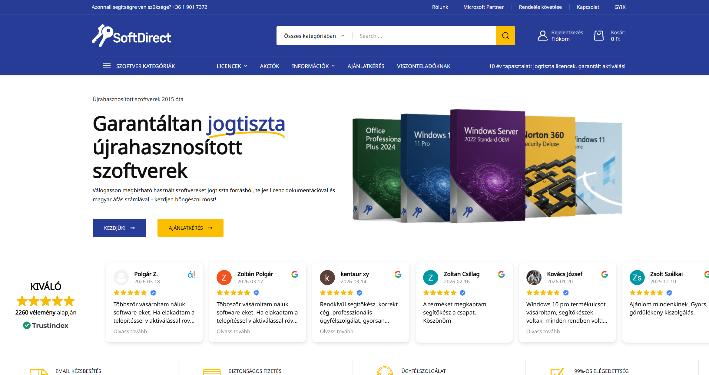 Soft.Direct software webshop